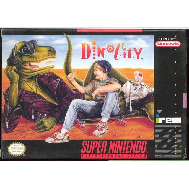 SNES - DinoCity (Complete in Box)