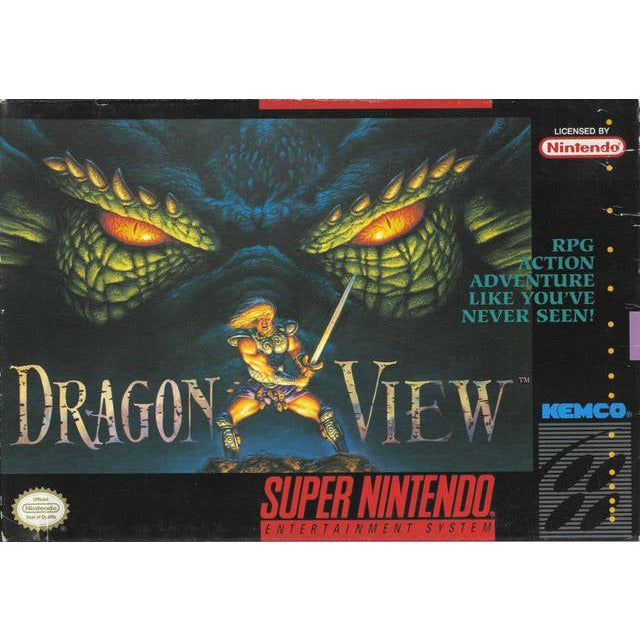 SNES - Dragon View (Complete in Box)
