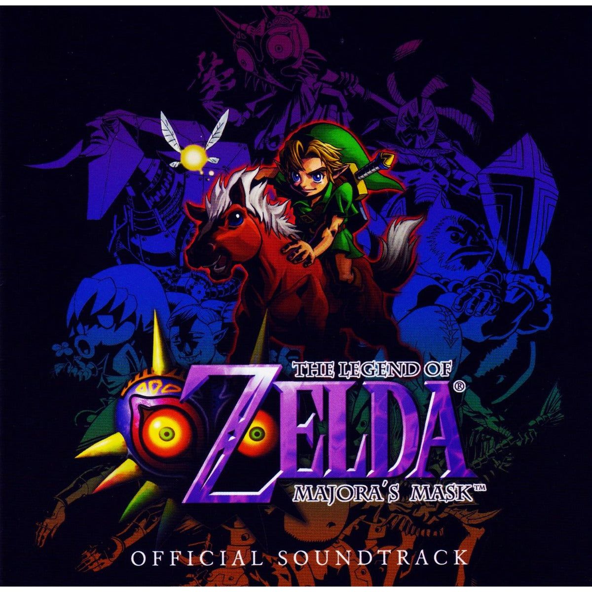 CD - Bande originale officielle de The Legend of Zelda Majora's Mask (scellée)
