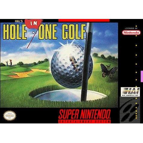 SNES - Hal's Hole in One Golf (complet en boîte)