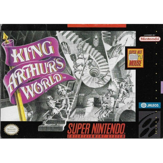 SNES - Le Monde du Roi Arthur (Complet en boîte)