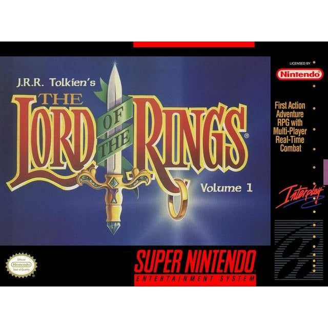SNES - The Lord of the Rings Volume 1 (Complete in Box)