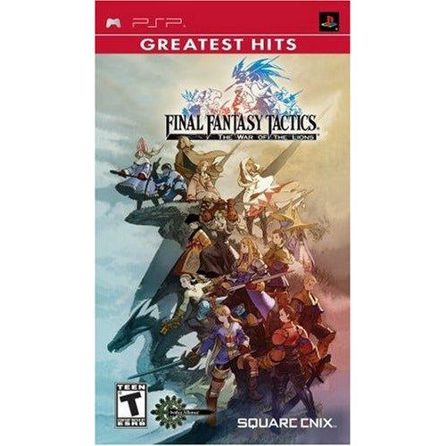 PSP - Final Fantasy Tactics The War of the Lions (In Case)