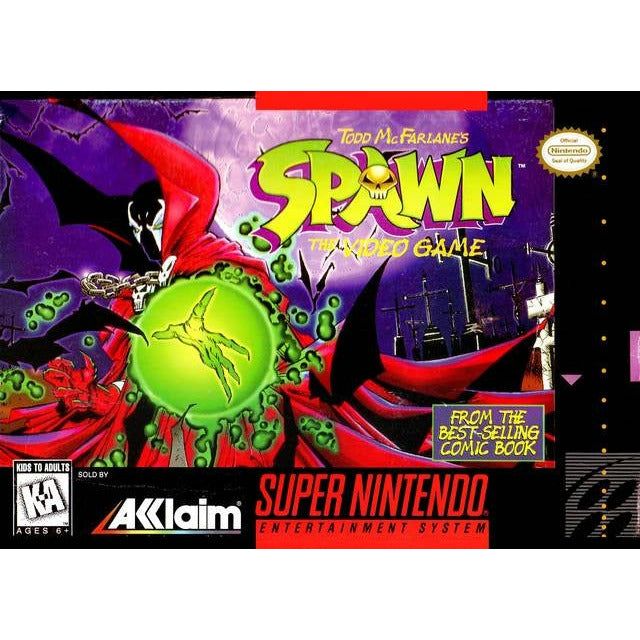 SNES - Spawn The Video Game (Complete in Box)