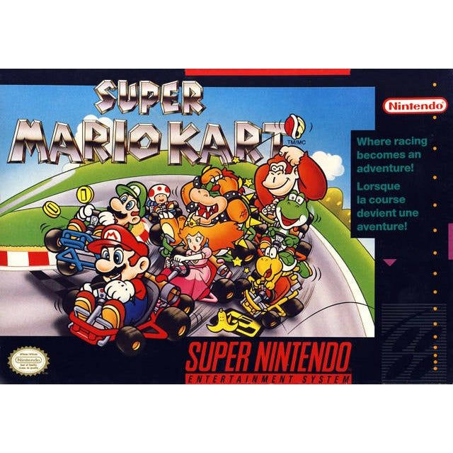 SNES - Super Mario Kart (Complete in Box)