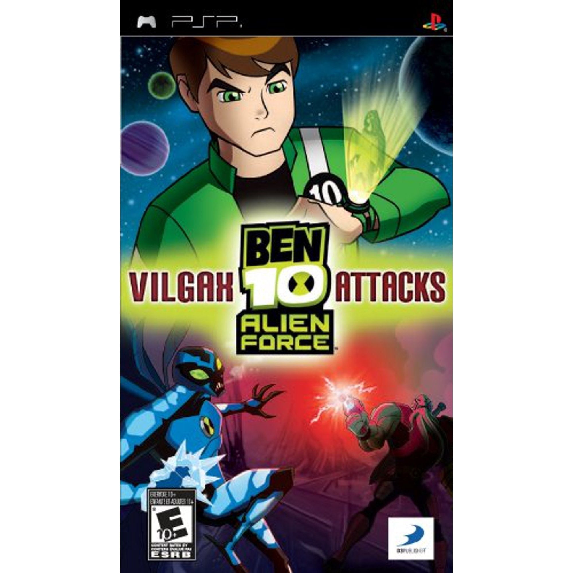 PSP - Ben 10 Alien Force Vilgax Attacks (In Case)