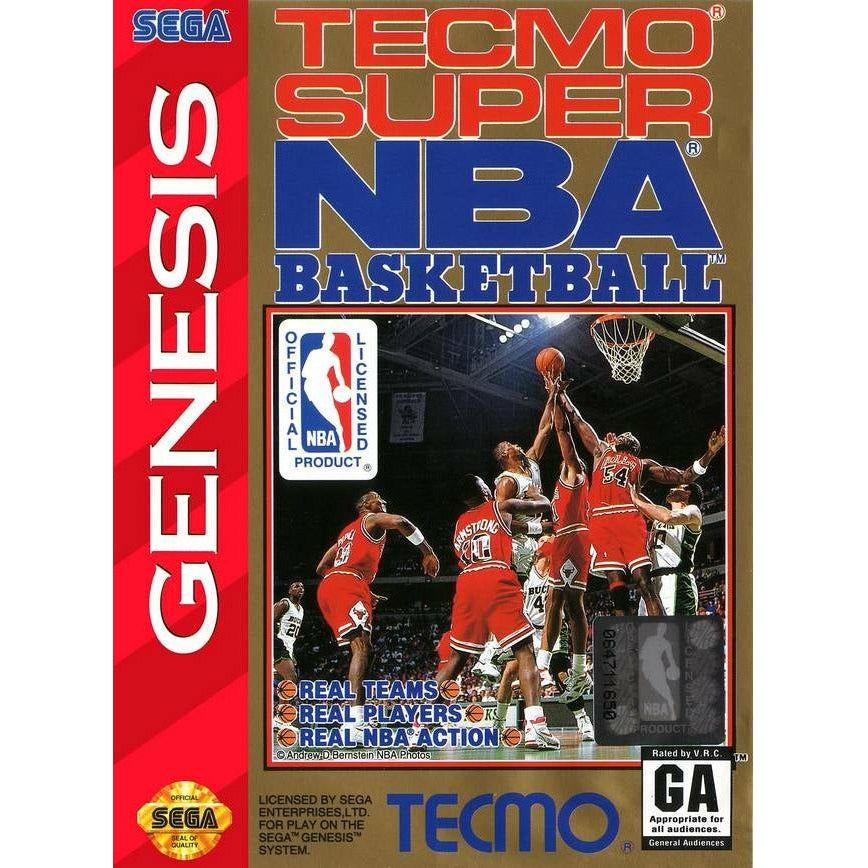 Genesis - Tecmo Super NBA Basketball (In Case)
