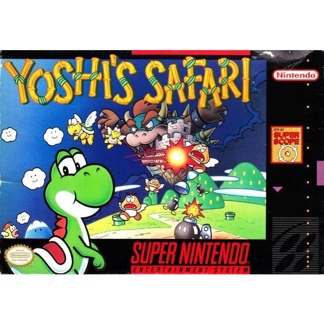 SNES - Yoshi's Safari (Complet en boîte)