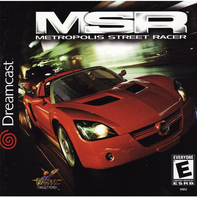 Dreamcast - Metropolis Street Racer
