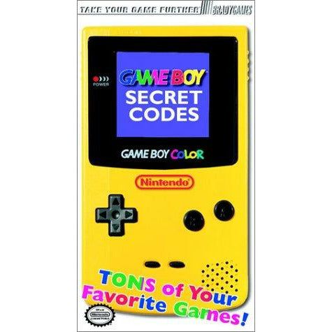 LIVRE - Codes secrets Gameboy (BradyGames)