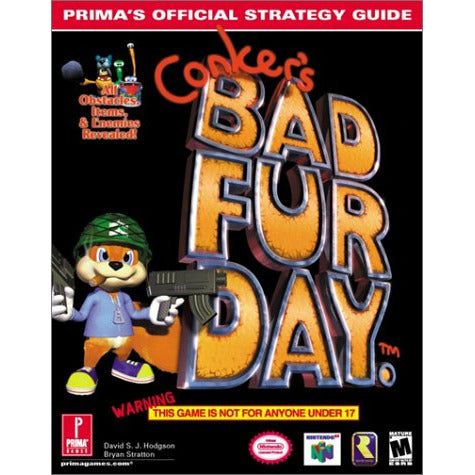 STRAT - Conker's Bad Fur Day Official Strategy Guide - Prima