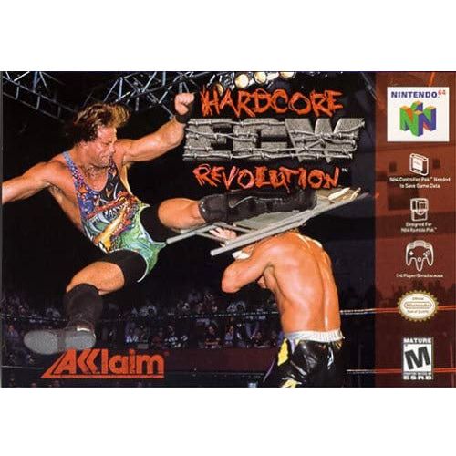 N64 - ECW Hardcore Revolution (complet dans la boîte)