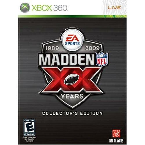 XBOX 360 - Madden NFL 09 & NFL Head Coach 09 20th Anniversary Collectors Edition