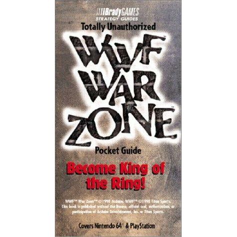 Brady Games Guide de poche WWF War Zone totalement non autorisé