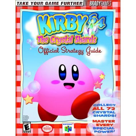 STRAT - Kirby 64 The Crystal Shards Official Strategy Guide - BradyGames