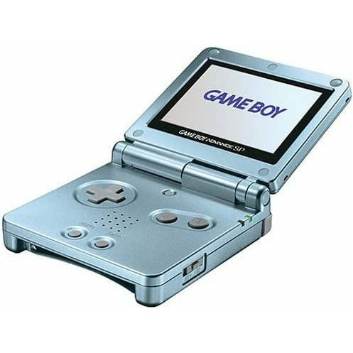 Game Boy Advance SP System (Black Lit) (Pearl Blue)