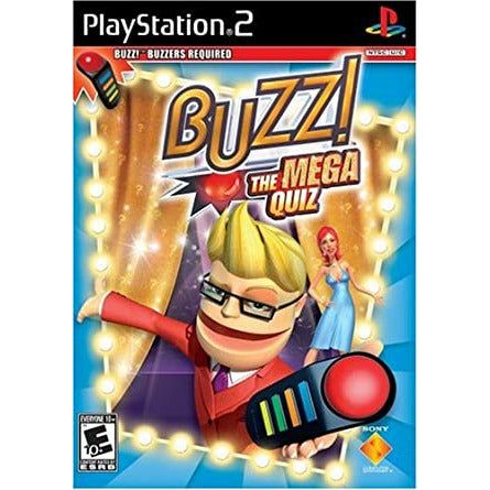 PS2 - Buzz! The Mega Quiz (Requires Buzzers)