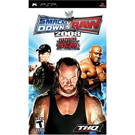 PSP - WWE SmackDown Vs Raw 2008 (au cas où)