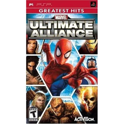 PSP - Marvel Ultimate Alliance (In Case)