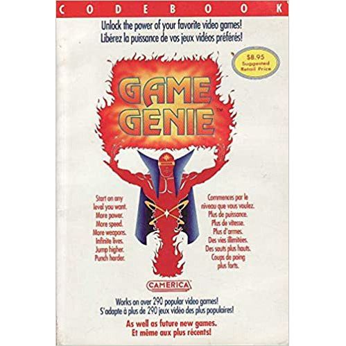 LIVRE - Game Genie Code Book (Camerica)