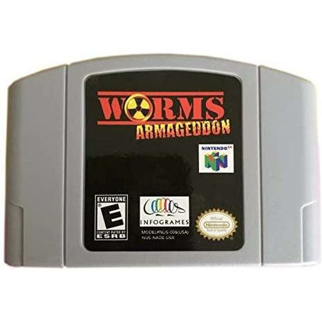 N64 - Worms Armageddon (cartouche uniquement)