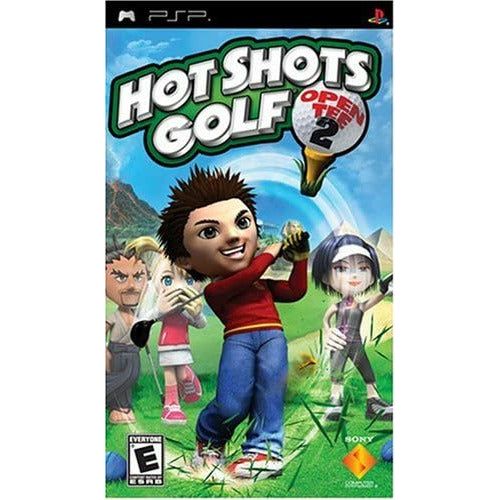 PSP - Hot Shots Golf - Open Tee 2 (In Case)