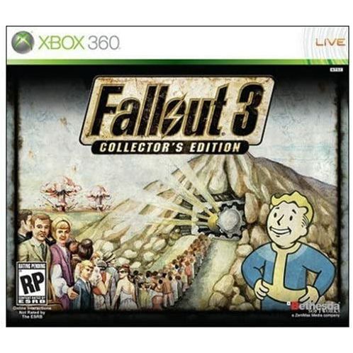 XBOX 360 - Fallout 3 Collector's Edition (Sealed w/Small Tear)