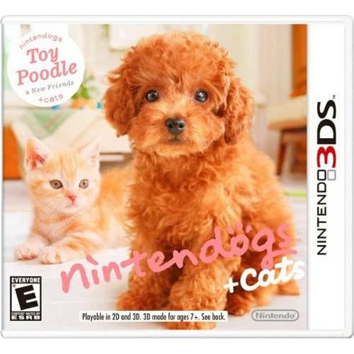 3DS - Nintendogs + Cats Toy Poodle & New Friends (In Case)