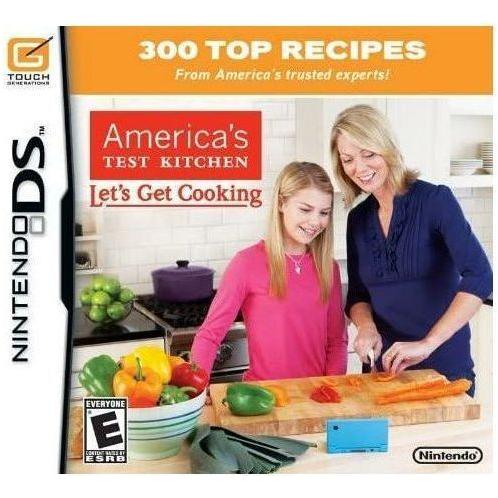Cook Off Ds DS - America's Test Kitchen Lets Get Cooking (In Case)
