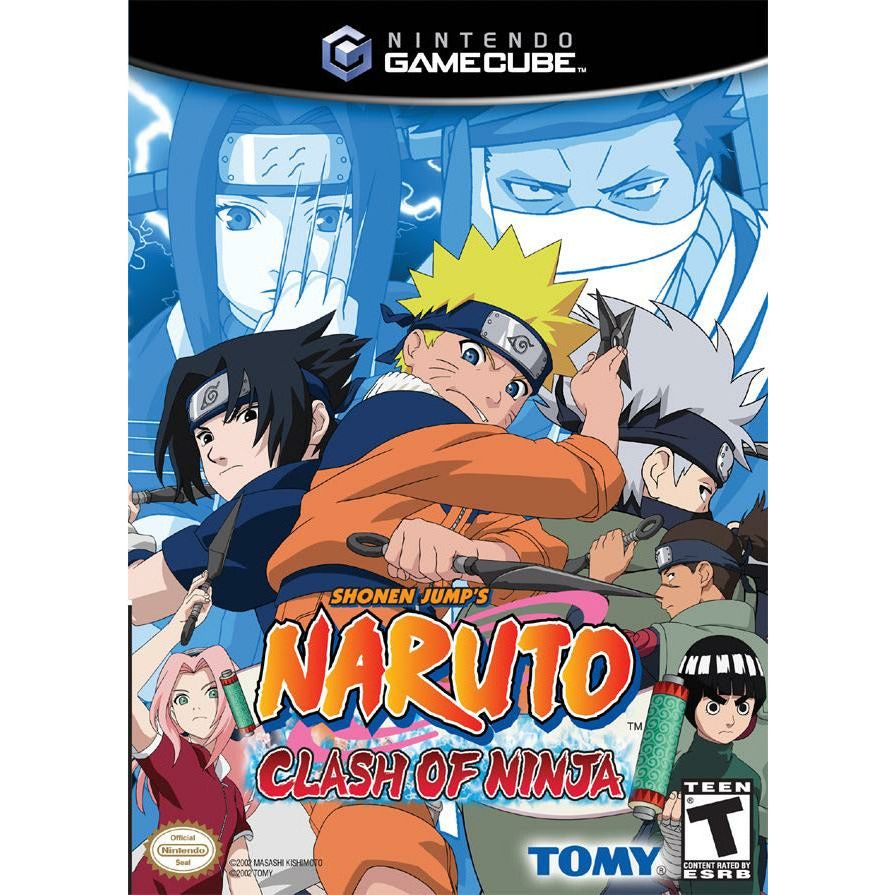 With the E3 announcement of Jump Force starring Goku Luffy and Naruto  heres a game thats already been out for years on the Gamecube called  Battle Stadium DON  rGamecube