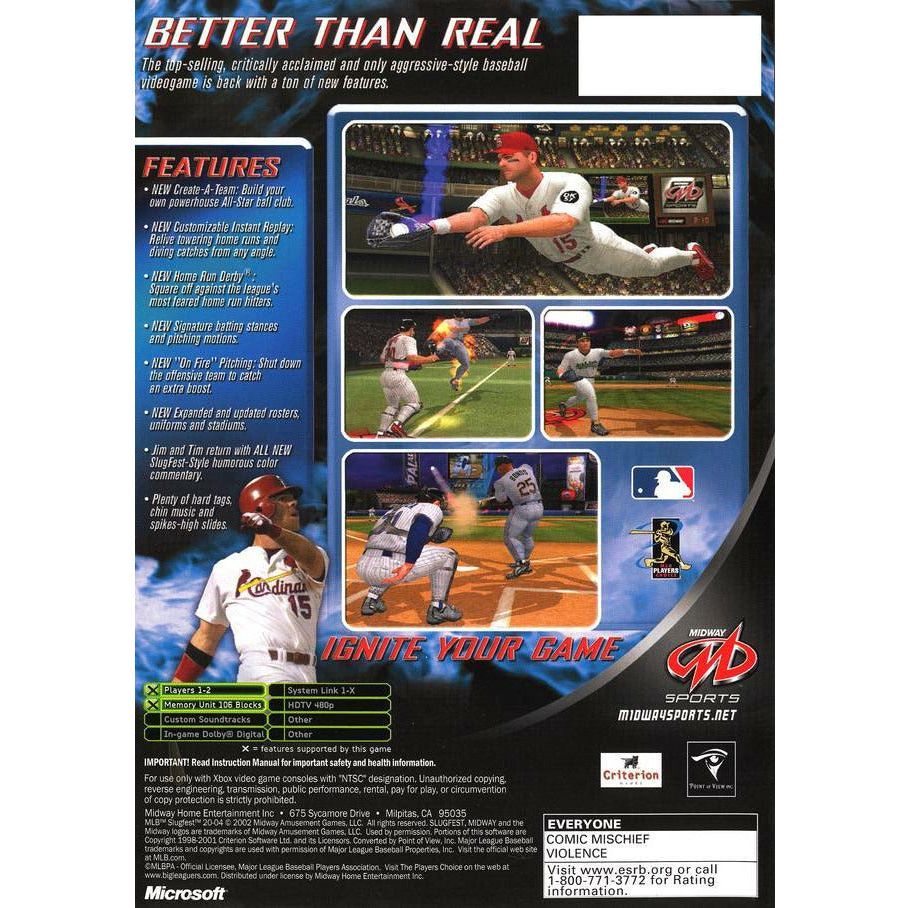 XBOX - MLB Slugfest 2003