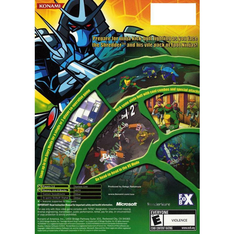 Xbox - Tortues Ninja Teenage Mutant