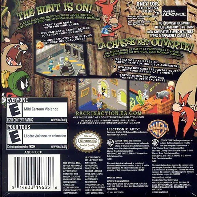 GBA - Looney Tunes Back in Action (Cartridge Only)