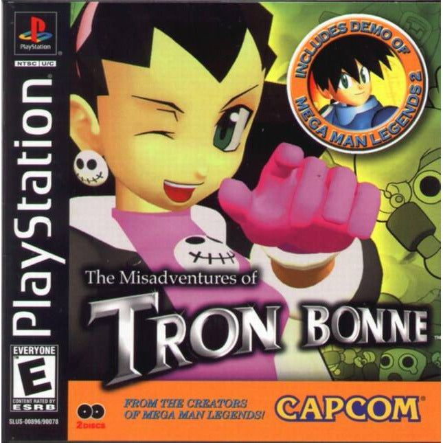 PS1 - The Misadventures of Tron Bonne (With Manual / Mega Man Legends 2 Demo)