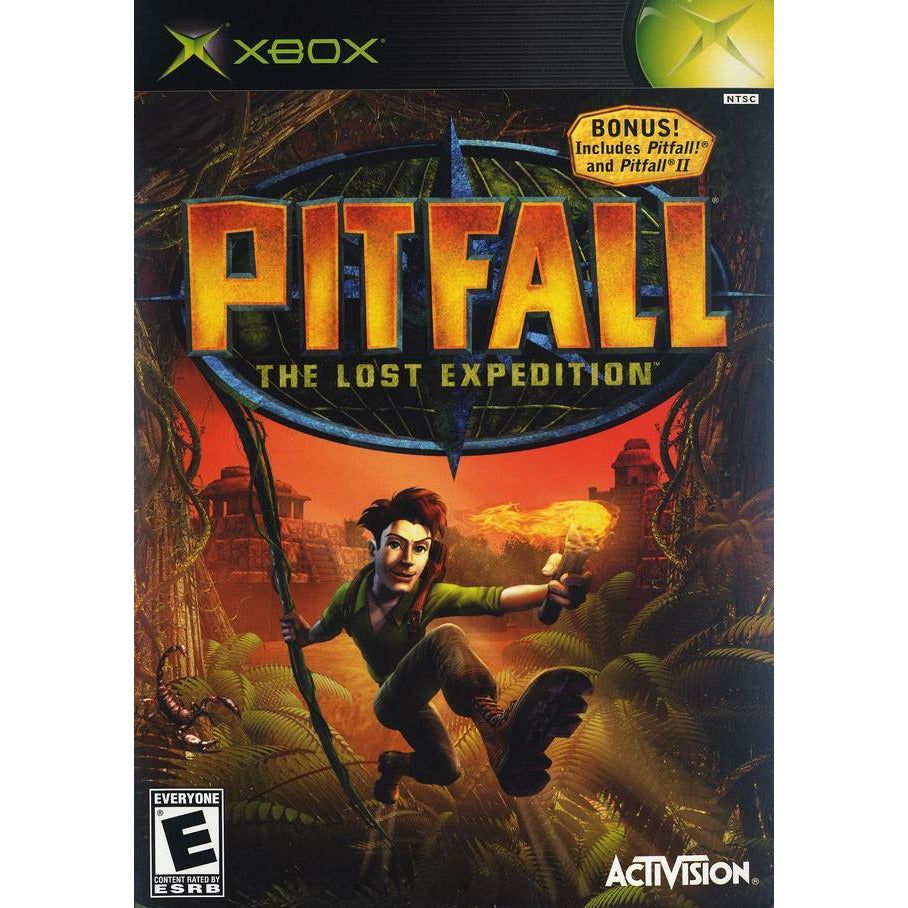 XBOX - Pitfall - The Lost Expedition (Printed Cover Art)