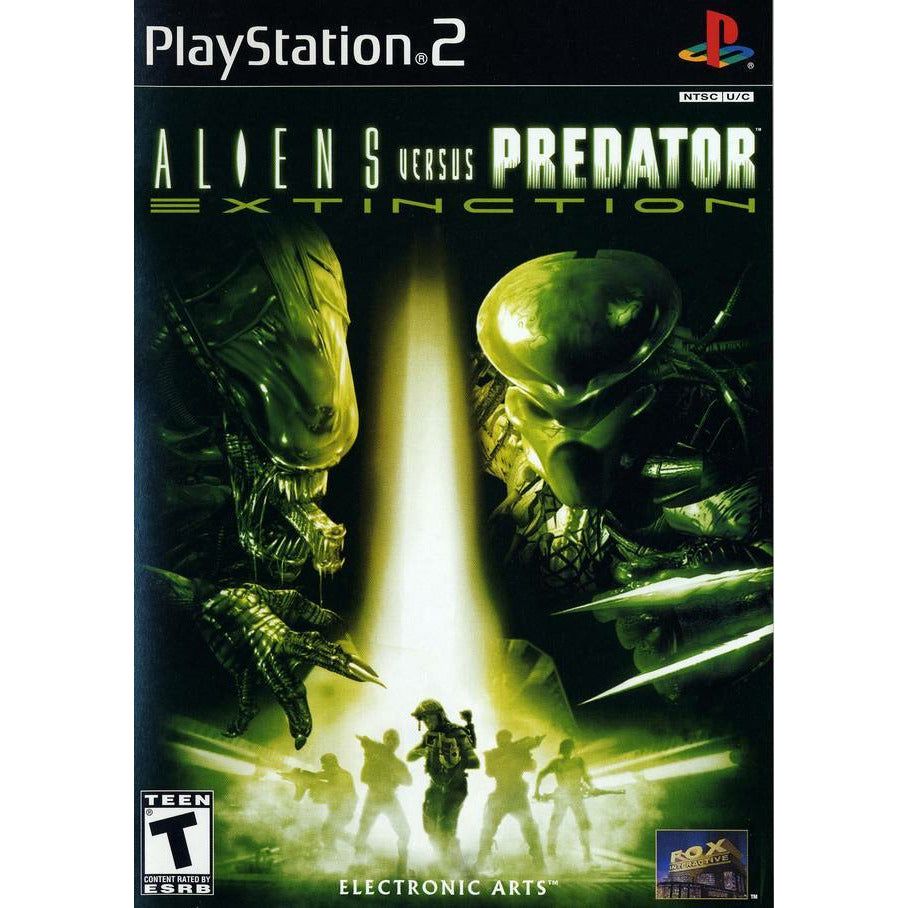 PS2 - Extinction des extraterrestres contre les prédateurs