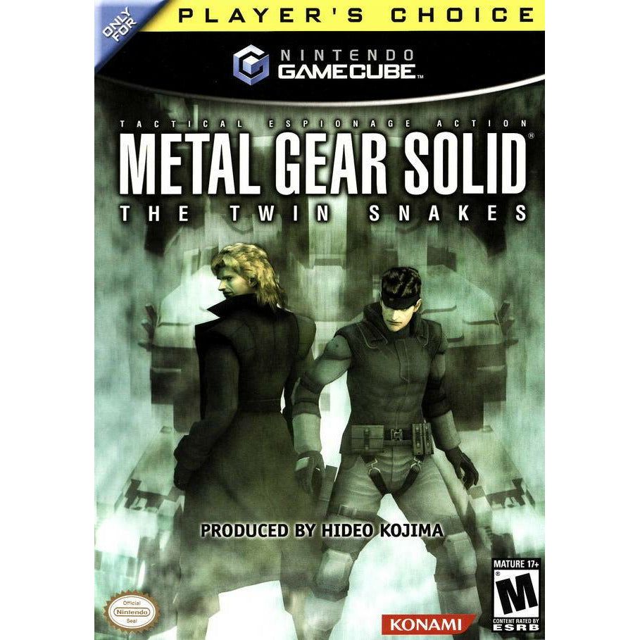 GameCube - Metal Gear Solid Les Serpents Jumeaux
