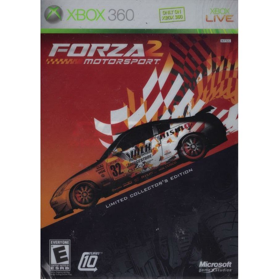 XBOX 360 - Forza Motorsport 2 Édition Collector Limitée (Couverture imprimée) (Jeu uniquement)