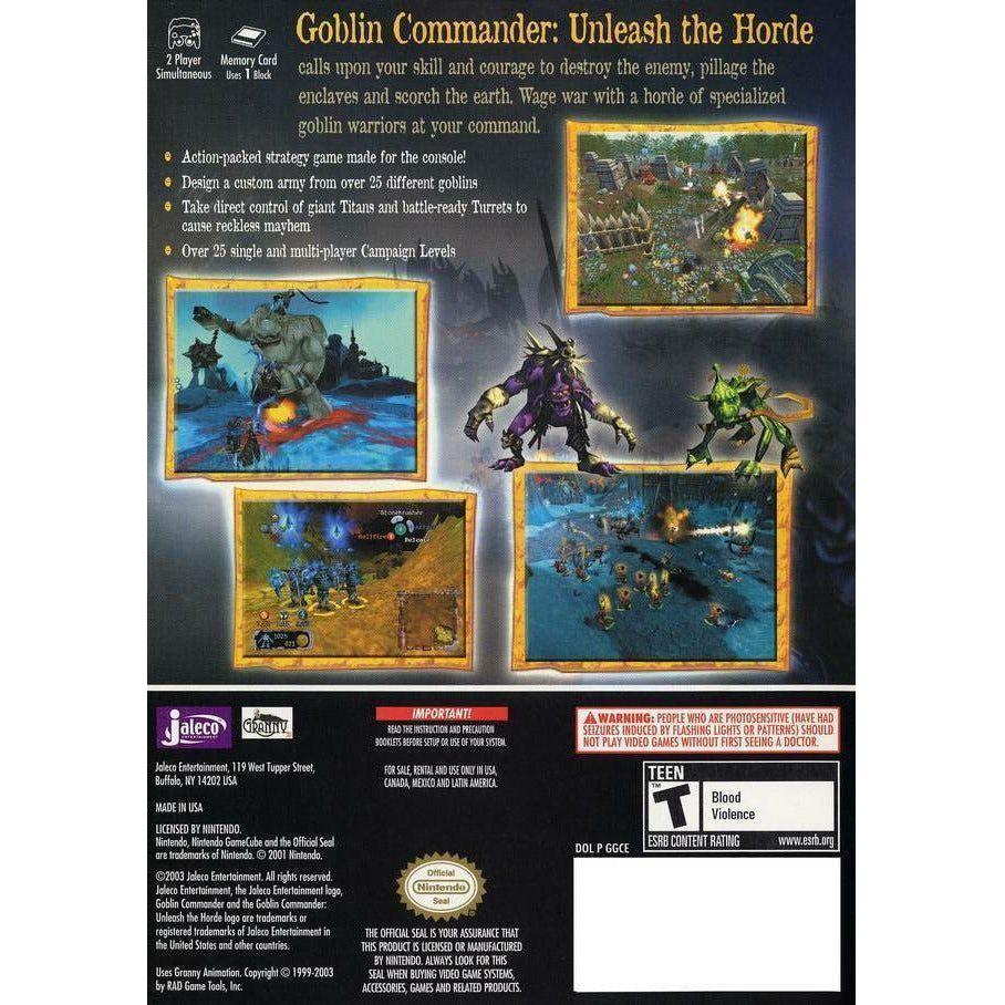 GameCube - Goblin Commander Unleash the Horde