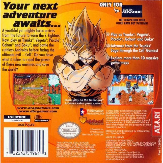 GBA - Dragon Ball Z L'Héritage de Goku (Complet en Boîte)