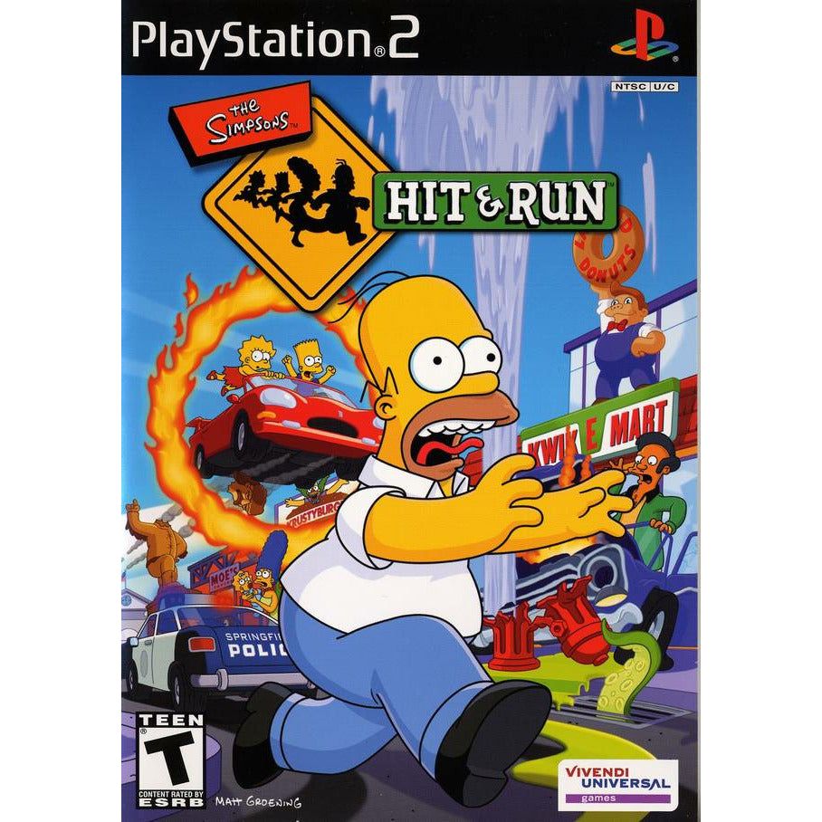 PS2 - The Simpsons Hit & Run