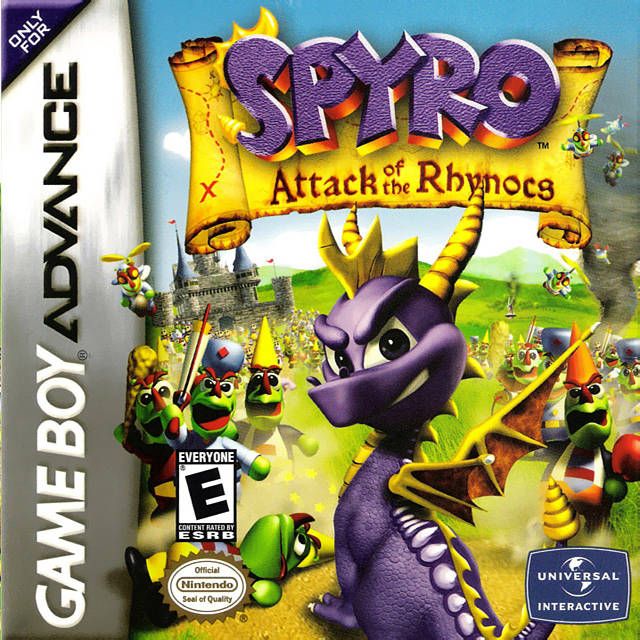 GBA - Spyro Attack of the Rhynocs (cartouche uniquement)