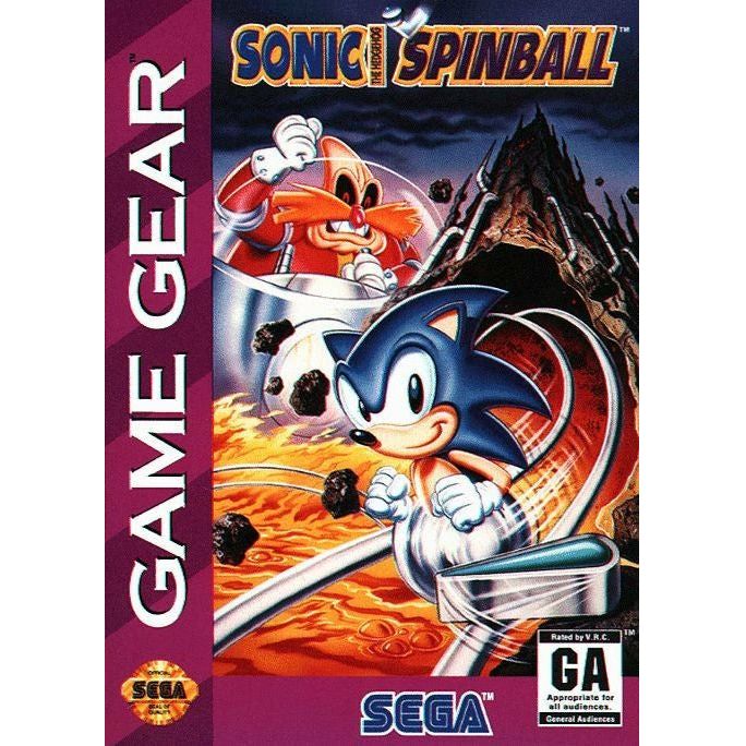 GameGear - Sonic The Hedgehog Spinball (cartouche uniquement)