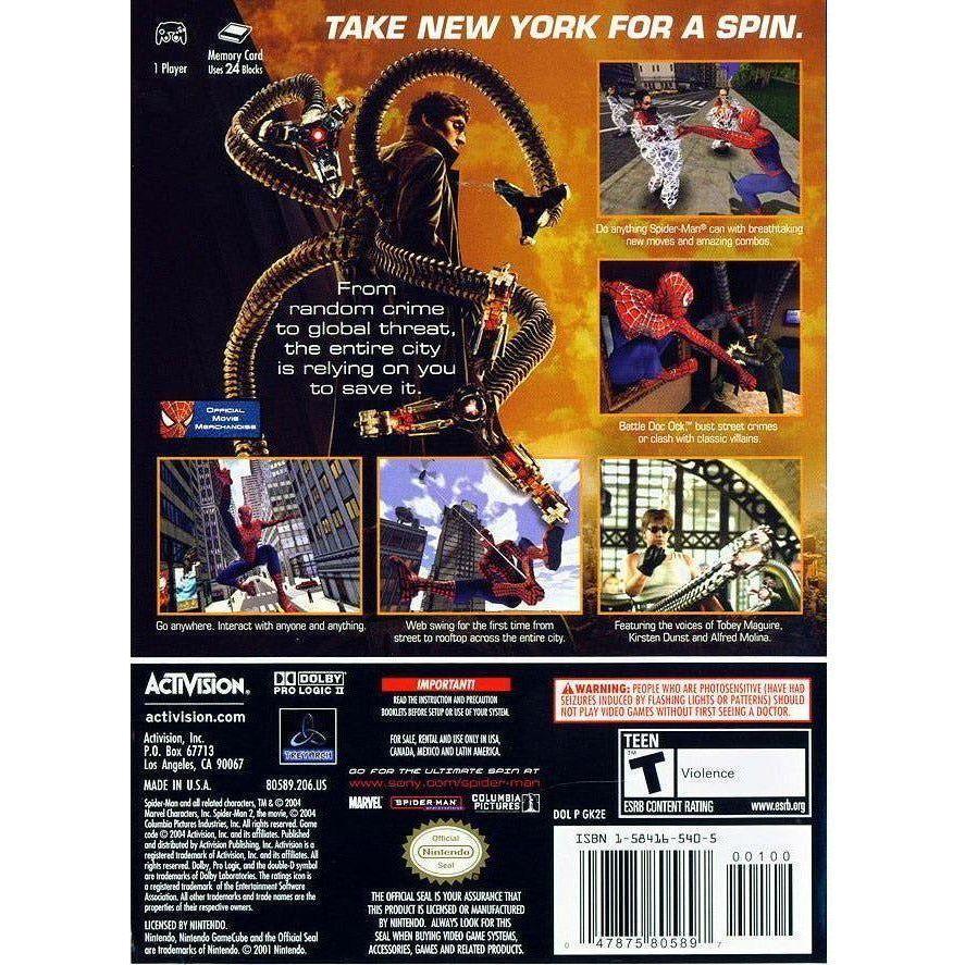 GameCube - Spider-Man 2