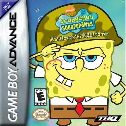 GBA - SpongeBob SquarePants Battle for Bikini Bottom (Cartridge Only)