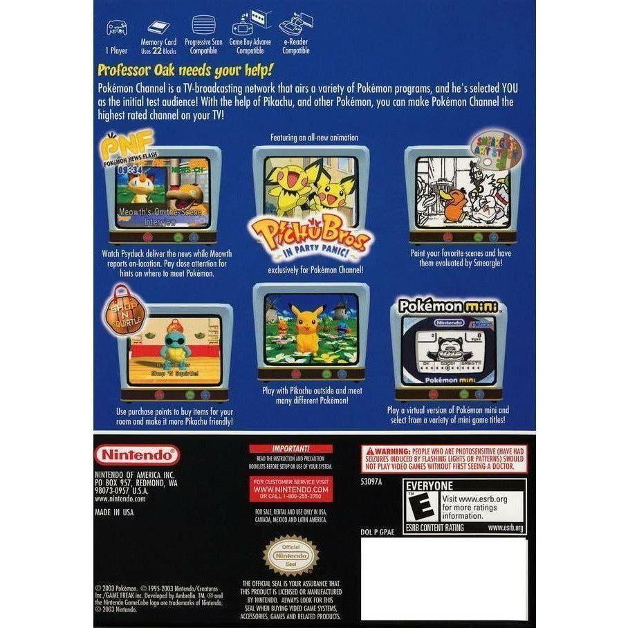 GameCube - Pokemon Channel