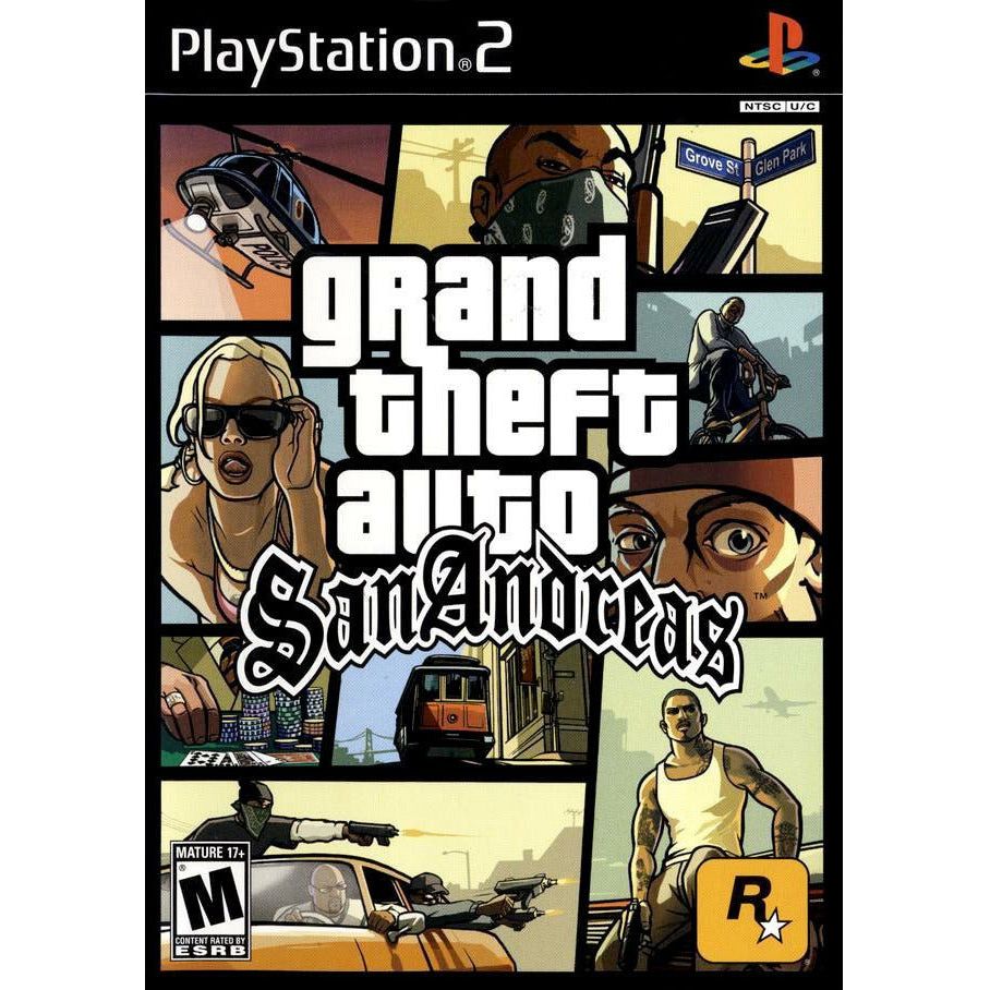 PS2 - Grand Theft Auto San Andreas