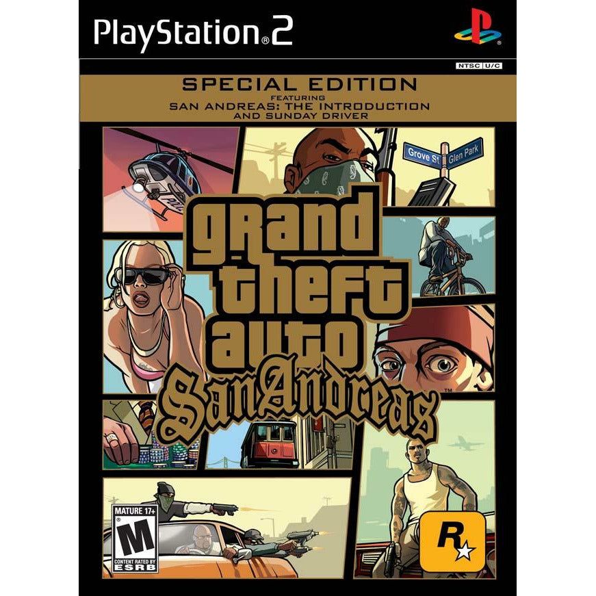 PS2 - Grand Theft Auto San Andreas Special Edition