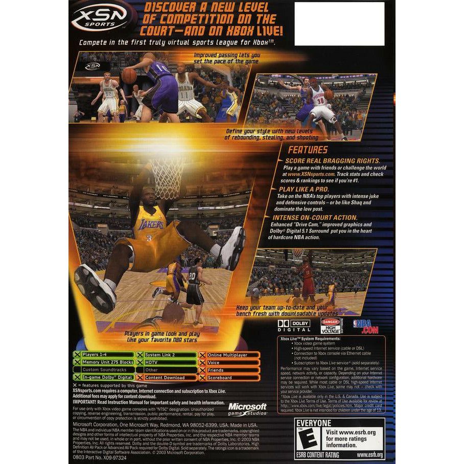 XBOX - NBA Inside Drive 2004