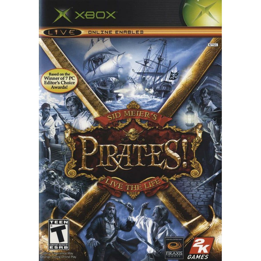XBOX - Sid Meier's Pirates Live The Life